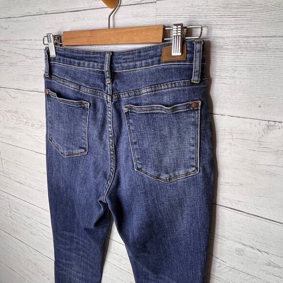 Judy Blue Jeans Womens Size 30 Blue Skinny Fit Cotton Blend Stretch Everyday - Picture 14 of 16